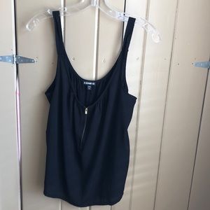 COPY - Express tank top with zipper front